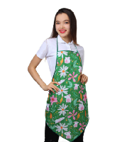 Фартук Аппетит Корнер с фигурным низом, с полной запечаткой