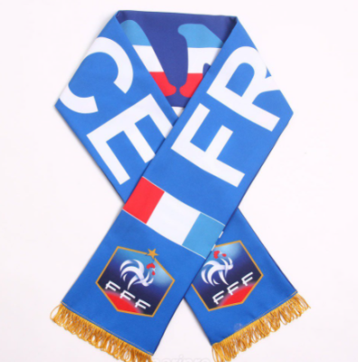 Шарф болельщика Франция 2018